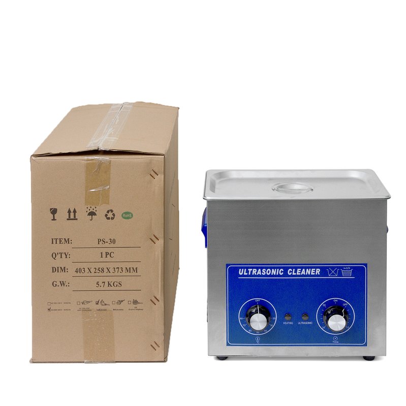 JeKen&reg; PS-30 Ultrasonic Cleaner with Timer & Heater 6.5L